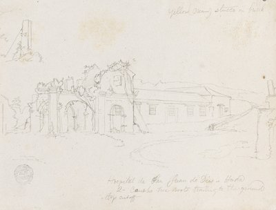 Hospital of San Juan de Dios, Honda, Colombia by Frederic Edwin Church